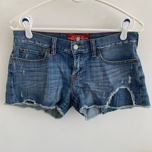 Lucky Brand Women’s Cutoff Boardwalk Shorts